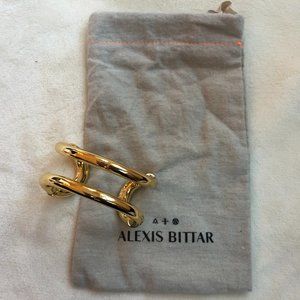 Alexis Bittar Gold-tone Buckle Cuff